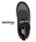 Skechers Nitro Sprint Nero Grigio Scarpe Bambino Sportive Sneakers 403753L BKSL
