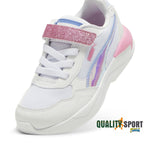 Puma X-Ray Speed Bianco Multicolor Scarpe Bambina Sportive Sneakers 396567 01