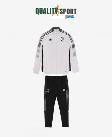 Adidas Juventus Tuta Uomo Ufficiale Originale Bianco Grigio GR2965 2021-2022