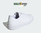 Adidas Courtblock Bianco Scarpe Shoes Uomo Sportive Sneakers IF4031