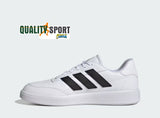 Adidas Courtblock Bianco Nero Scarpe Shoes Uomo Sportive Sneakers IF4033