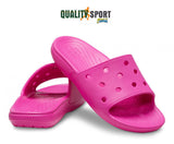 Crocs Classic Slide Fucsia Donna Ciabatta Originale 206121 6UB JUIC