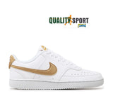 Nike Court Vision Bianco Oro Scarpe Shoes Donna Sportive Sneakers DH3158 105