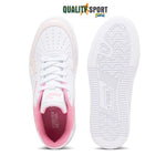 Puma Caven 2.0 Block Bianco Rosa Scarpe Shoes Donna Sportive Sneakers 394461 01