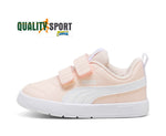 Puma Courtflex V3 Rosa Scarpe Infant Bambina Sportive Sneakers 310252 07