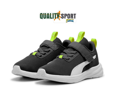Puma Rickie Runner Grigio Scarpe Bambino Sportive Running Sneakers 394932 14