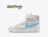 Nike Blazer Mid '77 Bianco Celeste Scarpe Bambino Sportive Sneakers DA4087 114