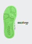 Adidas Hoops 3.0 Blu Verde Scarpe Shoes Ragazzo Sportive Sneakers IG3829