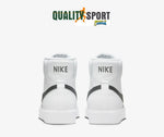 Nike Blazer Mid 77 Bianco Nero Scarpe Ragazzo Donna Sportive Sneakers DA4086 100