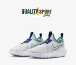 Nike Flex Runner 2 Bianco Blu Scarpe Ragazzo Donna Sportive Sneakers DJ6038 102