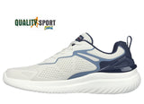 Skechers Bounder 2 Andal Bianco Scarpe Shoes Uomo Sportive Sneakers 232674 WNV