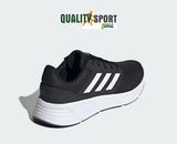 Adidas Galaxy 6 Nero Bianco Scarpe Uomo Sportive Running Palestra GW3848