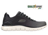 Skechers Track Ripkent Nero Scarpe Uomo Sportive Running Palestra 232399 OLBK