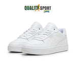 Puma Caven 2 Lux Bianco Scarpe Shoes Uomo Sportive Sneakers 395016 02