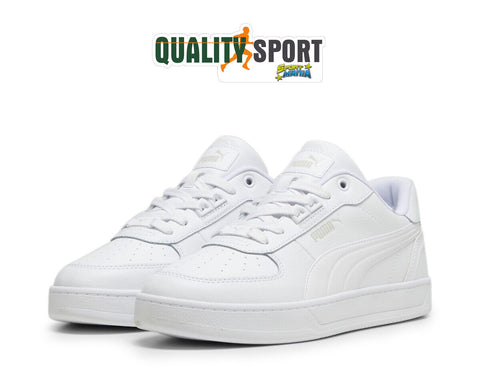 Puma Caven 2 Lux Bianco Scarpe Shoes Uomo Sportive Sneakers 395016 02