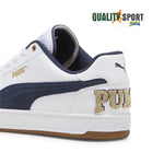 Puma Caven 2 Retro Club Bianco Blu Scarpe Shoes Uomo Sportive Sneakers 395082 01