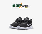 Nike Revolution Nero Bianco Scarpe Infant Bambina Sportive Running DD1094 003