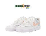 Nike Court Vision Bianco Rosa Scarpe Shoes Donna Sportive Sneakers CD5434 103
