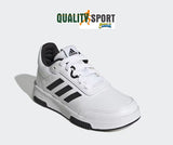 Adidas Tensaur Sport 2 Bianco Nero Scarpe Shoes Ragazzo Sportive Sneakers GW6422