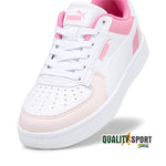 Puma Caven 2.0 Block Bianco Rosa Scarpe Shoes Donna Sportive Sneakers 394461 01