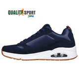 Skechers Uno Stacre Blu Scarpe Shoes Uomo Sportive Sneakers 52468 NVY