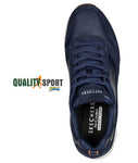 Skechers Uno Stacre Blu Scarpe Shoes Uomo Sportive Sneakers 52468 NVY