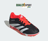 Adidas Predator Club FxG Nero Rosso Bambino Scarpe Shoes Calcio Soccer IG5429