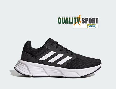Adidas Galaxy 6 Nero Bianco Scarpe Shoes Donna Sportive Palestra Running GW3847