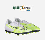 Nike Phantom GX Club TF Bianco Giallo Scarpe Bambino Calcetto Soccer DD9564 705