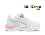 Puma X-Ray Bianco Rosa Scarpe Shoes Infant Bambina Sportive Running 396568 01