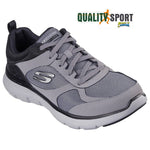 Skechers Flex Advantage 5 Grigio Scarpe Shoes Uomo Sportive Sneakers 232821 CCBK