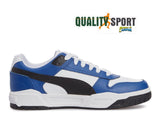 Puma Rbd Tech Classic Bianco Nero Blu Scarpe Uomo Sportive Sneakers 396553 03