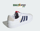 Adidas VL Court 3 Bianco Blu Scarpe Shoes Uomo Sportive Sneakers ID6287