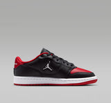Nike Jordan Court Connect Nero Rosso Scarpe Ragazzo Sportive Sneakers IQ6016 003
