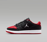 Nike Jordan Court Connect Nero Rosso Scarpe Ragazzo Sportive Sneakers IQ6016 003