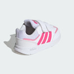 Adidas Tensaur Switch Bianco Rosa Scarpe Infant Bambina Sportive Sneakers JI1050