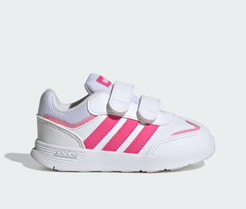 Adidas Tensaur Switch Bianco Rosa Scarpe Infant Bambina Sportive Sneakers JI1050