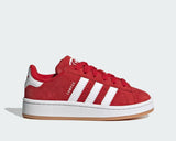 Adidas Campus 00s Rosso Bianco Scarpe Bambino Sportive Sneakers JI4329