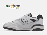 New Balance 550 Bianco Nero Scarpe Shoes Sportive Sneakers BB550HA1