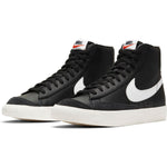 Nike Blazer Mid '77 VNTG Nero Bianco Scarpe Uomo Sportive Sneakers BQ6806 002