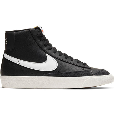 Nike Blazer Mid '77 VNTG Nero Bianco Scarpe Uomo Sportive Sneakers BQ6806 002