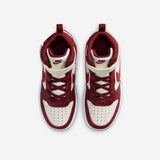 Nike Court Borough Mid Bordeaux Scarpe Bambino Sportive Sneakers CD7783 013