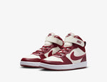 Nike Court Borough Mid Bordeaux Scarpe Bambino Sportive Sneakers CD7783 013