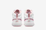 Nike Court Borough Mid Bianco Rosa Scarpe Bambina Sportive Sneakers CD7783 105