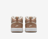 Nike Court Borough Mid 2 Bianco Beige Scarpe Bambino Infant Sneaker CD7784 125