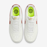 Nike Court Vision Beige Rosso Scarpe Shoes Donna Sportive Sneakers DH3158 104