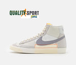 Nike Blazer Mid Pro Club Bianco Grigio Scarpe Uomo Sportive Sneakers DQ7673 104