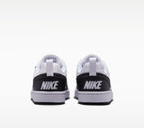Nike Court Borough Nero Bianco Scarpe Ragazzo Sportive Sneakers DV5456 131