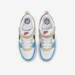 Nike Court Borough Bianco Blu Rosso Scarpe Bambino Sportive Sneakers DV5457 124