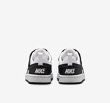 Nike Court Borough Nero Bianco Scarpe Bambino Sportive Sneakers DV5457 131